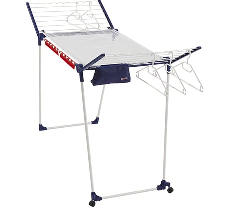 Напольная сушилка для белья Leifheit PEGASUS Deluxe Mobile 20 м на колесиках 81517