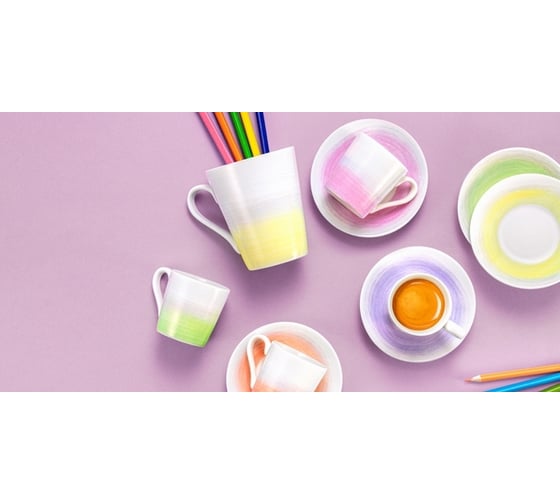 Чашка Tescoma mycoffee 4 шт, pastels 387764