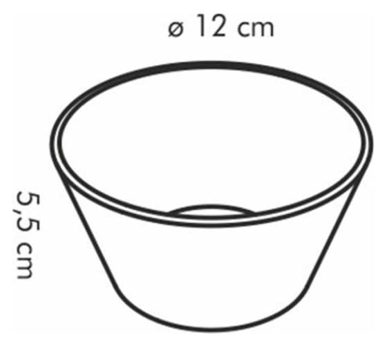 Круглая миска Tescoma gustito 12 см 386082
