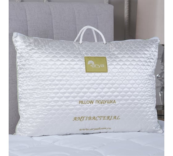 Подушка Arya Home arya 50x70, антибактериальная, белый 8680943103437