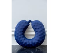 Подушка Arya Home arya для путешествия, 30x30x9, memory foam, boomble темно-синий 8680943224217