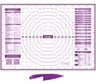 Силиконовый коврик для раскатки/запекания DASWERK 46x66 см, фиолетовый 608427