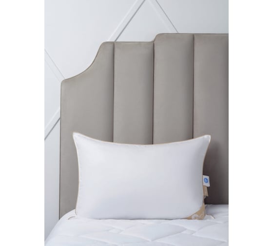 Подушка Arya Home arya 50x70, из гусиного пуха, deluxe line glory белый 8680943213365