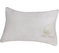 Подушка Arya Home arya алоэ вера, memory foam, 66x46, aloe vera белый 8680943224620