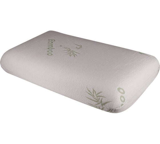 Подушка Arya Home arya memory foam, из бамбука, 60x40x12, bamboo белый 8680943224613 1