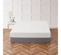 Хлопковая простынь Arya Home arya 160x200+33, camino белый 8680943108586