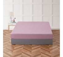 Хлопковая простынь Arya Home arya 160x200+33, camino розовый 8680943108562