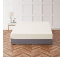 Хлопковая простынь Arya Home arya 160x200+33, camino экрю 8680943108548