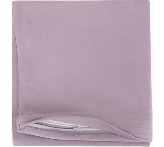 Хлопковая простынь Arya Home arya 160x200+20, лиловый 8680943057808