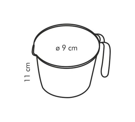 Измерительная емкость с воронкой Tescoma DELICIA 0.5 л 630406