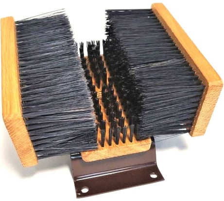 Уличная щетка для очистки обуви Borokot мини, мягкий ворс ЩК/МВ