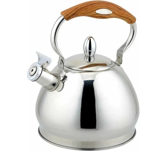Металлический чайник Rainstahl со свистком 3 л RS\WK 7614-30WD х12 7614-30 WD RS\WK
