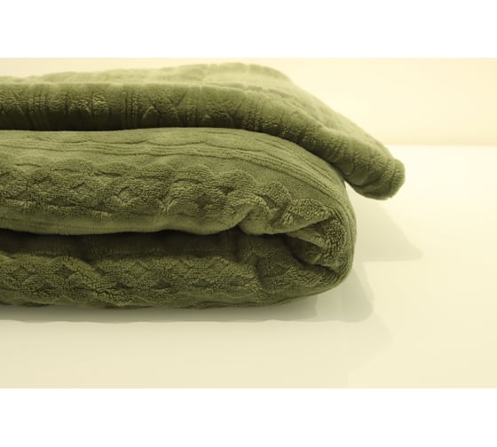 Плед AMETISTHOME federica olive 200x210 FEDERICAolive200х210