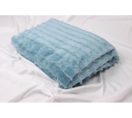 Плед AMETISTHOME luciano aqua 220x210 LUCIANOaqua220х210