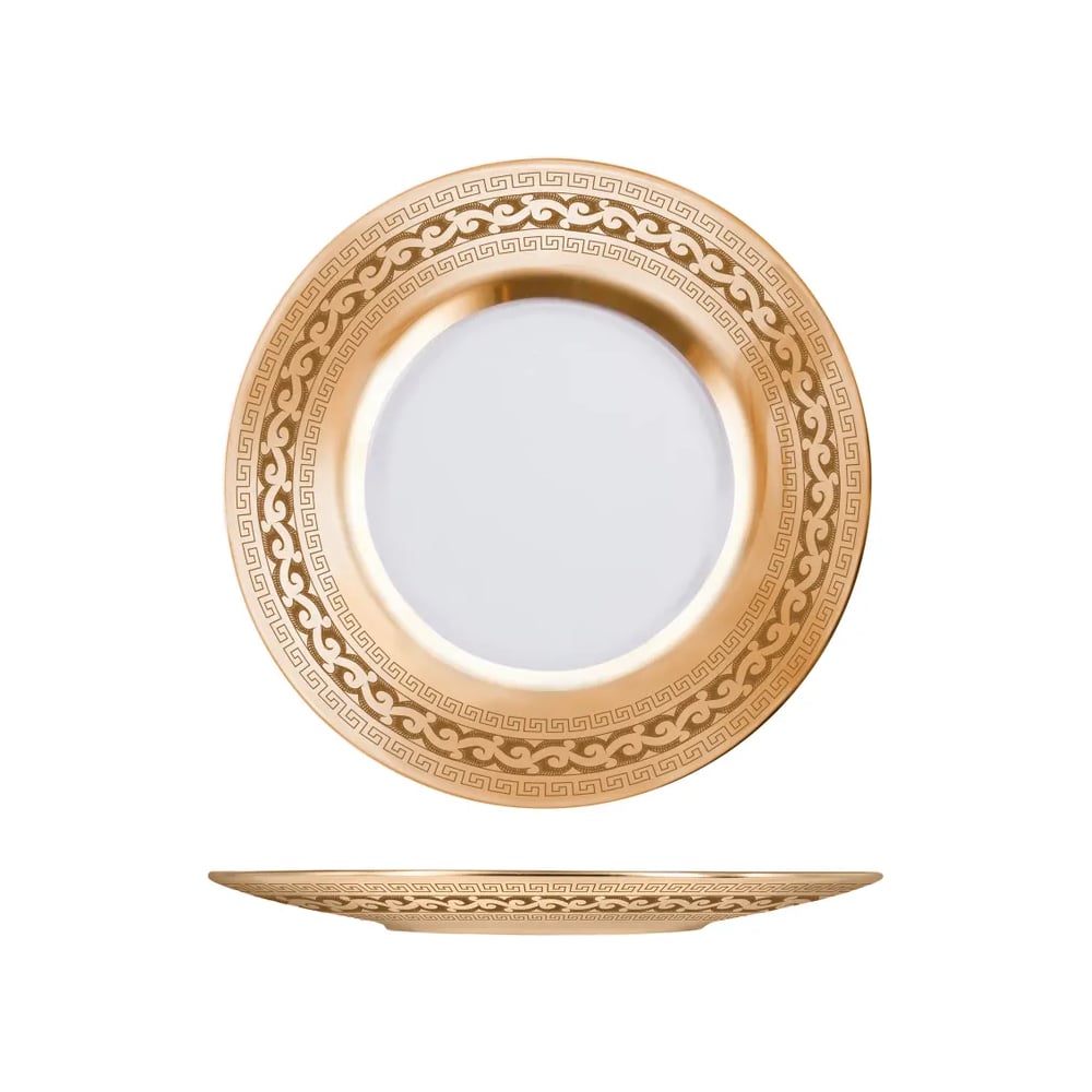 Тарелка с узором Promsiz Версаль 1 шт., диаметр 220 мм EAV08-335/GF/8 ...