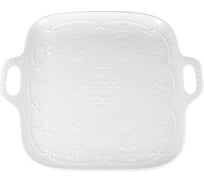 Набор блюд с ручками для сервировки и подачи Nouvelle Маршмеллоу 2 шт., 25x25,5 см 0530323-Н2