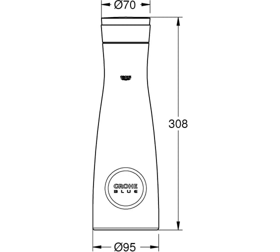 Графин Grohe 40405001