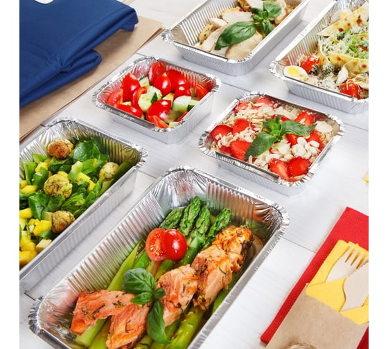 Алюминиевые поддоны 800 Degrees Foil Pans M-size, 10 шт. 800DGR-DFPM X569611209