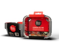 Алюминиевые поддоны 800 Degrees Foil Pans S-size, 10 шт. 800DGR-DFPS X500011200