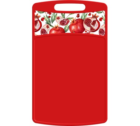 Разделочная доска Idiland Bergamo прямоугольная 335x220x4 мм красный 221148106/03