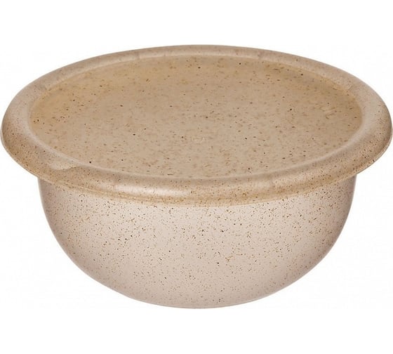 Миска IDILAND Palermo 1.2 л с крышкой бесцветный флэк 221127906/03 221124201/02