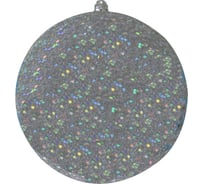 Елочная фигура Neon-Night Шар с блестками, 20 см, серебряная 502-135