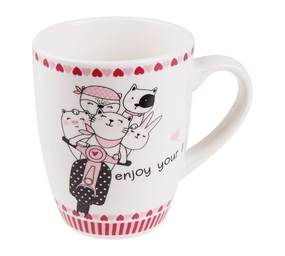 Керамическая кружка PERFECTO LINEA 360 мл Love Kitty-4 30-063014