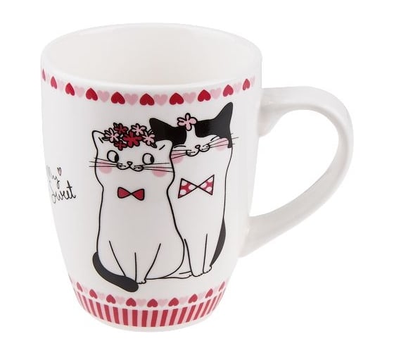 Керамическая кружка PERFECTO LINEA 360 мл Love Kitty-1 30-063011