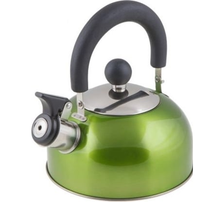 Чайник PERFECTO LINEA со свистком 1.5 л зеленый металлик Holiday 52-112013