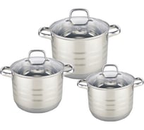 Набор посуды BEKKER premium 6 предметов BK-1634