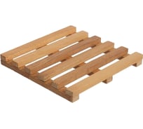 Подставка под горячее YOZHIK решетка, бук, покрытие воском, 180x180x20 мм Y/ДКПР/001