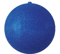 Елочная фигура Neon-Night Шар с крупными блестками, 20см, синяя 502-033