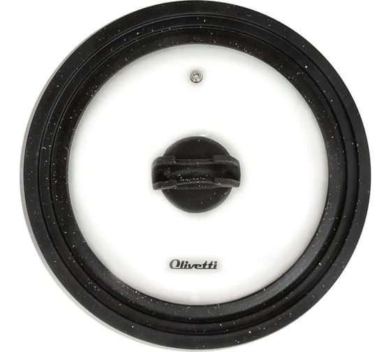 Крышка для сковородок OLIVETTI GLU124, black marble 1
