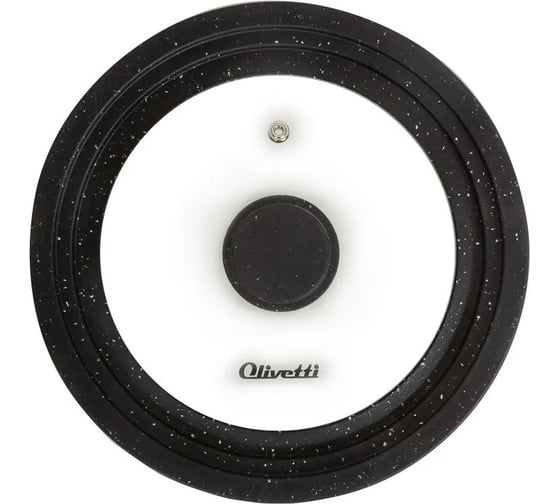 Крышка для сковородок OLIVETTI GLU24, black marble 1