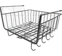 Подвесная полка Union универсальная, с крючками, 29x24,5x18,5 21BT1175B