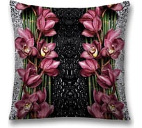 Декоративная наволочка JoyArty Цветы в каплях дождя на молнии, 45x45 см  sl_244919