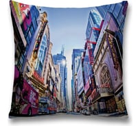 Декоративная наволочка JoyArty В большом городе на молнии, 45x45 см  sl_244908