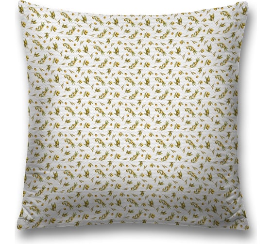 Декоративная наволочка JoyArty Вкусные оливки на молнии, 45x45 см  sl_378387 1