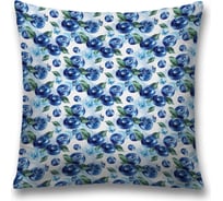 Декоративная наволочка JoyArty Спелая черника на молнии, 45x45 см  sl_378380