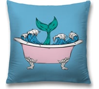 Декоративная наволочка JoyArty Купание рыбки на молнии, 45x45 см  sl_378600