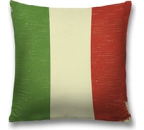 Декоративная наволочка JoyArty Ретро-флаг Италии на молнии, 45x45 см sl_378766