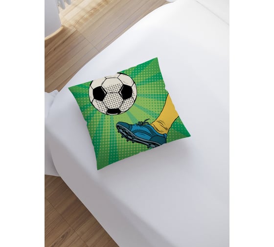 Декоративная наволочка JoyArty Активная игра на молнии, 45x45 см  sl_378831