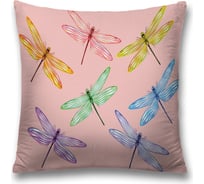 Декоративная наволочка JoyArty Стрекозы во всей красе на молнии, 45x45 см  sl_378412