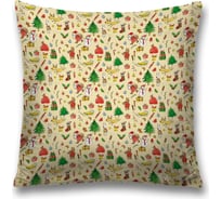 Декоративная наволочка JoyArty Подготовка к новому году на молнии, 45x45 см  sl_378420