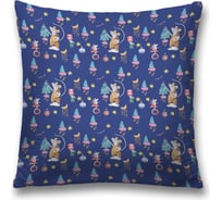 Декоративная наволочка JoyArty Мышка рисует на молнии, 45x45 см  sl_378607