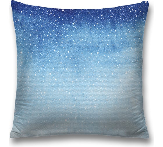 Декоративная наволочка JoyArty Зимняя сказка на молнии, 45x45 см  sl_378456 1