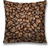 Декоративная наволочка JoyArty Кофейные зерна на молнии, 45x45 см  sl_378823