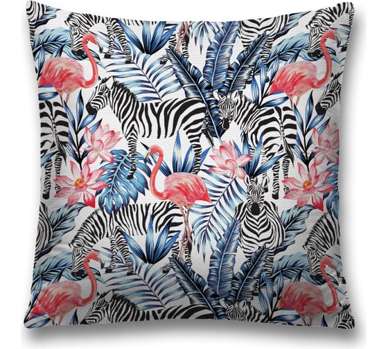 Декоративная наволочка JoyArty Дикая природа на молнии, 45x45 см sl_378463 1