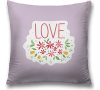 Наволочка декоративная "love" чехол на молнии, 45x45 см JOYARTY sl_422665