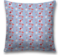 Декоративная наволочка JoyArty Окрыленные сердца чехол на молнии, 45x45 см sl_422692